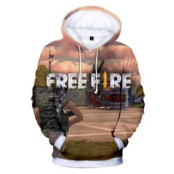 Blusa Jaqueta 3D Full Battle Royale Game Jogo Free Fire Top