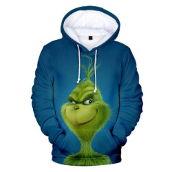 Blusa Jaqueta 3D Full Personagem Clássico Filme O Grinch Top