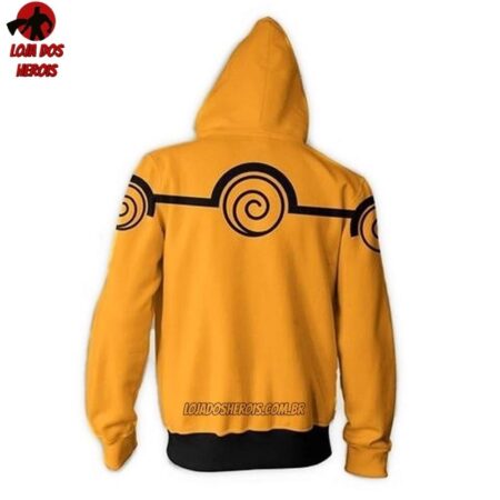 Jaqueta Blusa Casaco Naruto Modo kyuubi Anime Shippuden top - Image 2