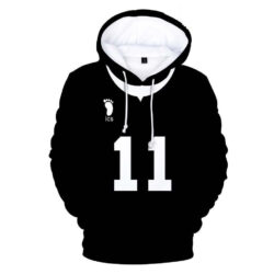 Blusa Jaqueta 3D Full Osamu Miya Colégio Inarizaki Haikyuu Anime Top