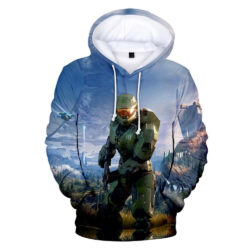 Blusa Jaqueta 3D Full Master Chief Game Halo Xbox Top