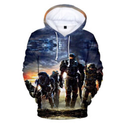 Blusa Jaqueta 3D Full Batalha Game Halo Reach Xbox Top