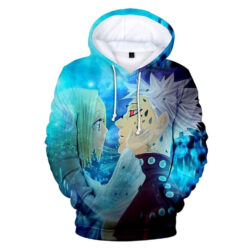 Blusa Jaqueta 3D Full Ban e Elaine Nanatsu No Taizai Anime Top