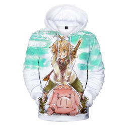 Blusa Jaqueta 3D Full Meliodas e Hawk Nanatsu No Taizai Anime Top
