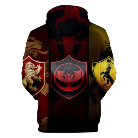 Blusa Jaqueta 3D Full Clãs Nanatsu No Taizai Anime Top - Imagem 2