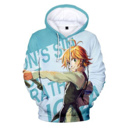 Blusa Jaqueta 3D Full Meliodas Nanatsu No Taizai Anime Top