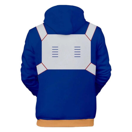 Blusa Jaqueta 3D Full Traje Todoroki My Hero Academia Anime Top - Imagem 2