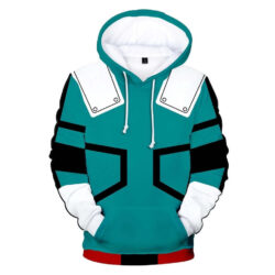 Blusa Jaqueta 3D Full Traje Midoriya My Hero Academia Anime Top