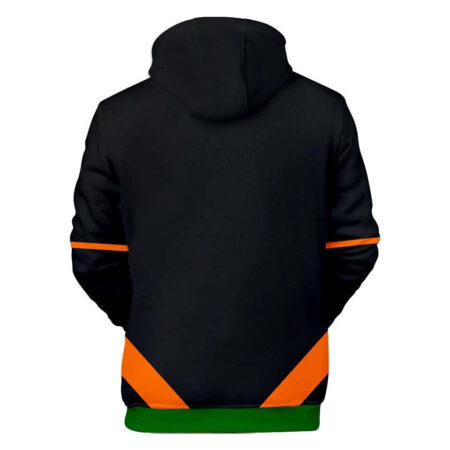 Blusa Jaqueta 3D Full Traje Bakugou Katsugi My Hero Academia Anime Top - Imagem 2