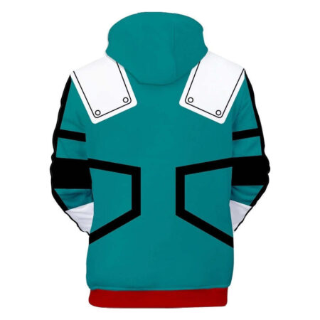 Blusa Jaqueta 3D Full Traje Midoriya My Hero Academia Anime Top - Imagem 2
