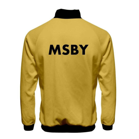 Jaqueta Corta Vento 3D MSBY Black Jackal Anime Haikyuu Top - Imagem 2