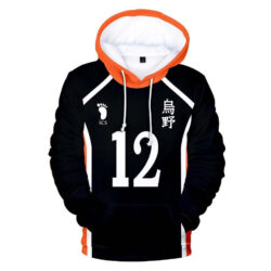 Blusa Jaqueta 3D Full Tadashi Yamaguchi Colégio Karasuno Haikyuu Anime Top