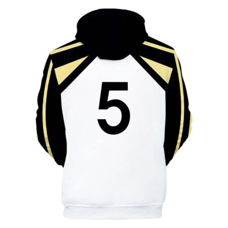 Blusa Jaqueta 3D Full Keiji Akaashi Academia Fukurodani Haikyuu Anime Top - Imagem 2