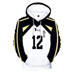 Blusa Jaqueta 3D Full Wataru Onaga Academia Fukurodani Haikyuu Anime Top