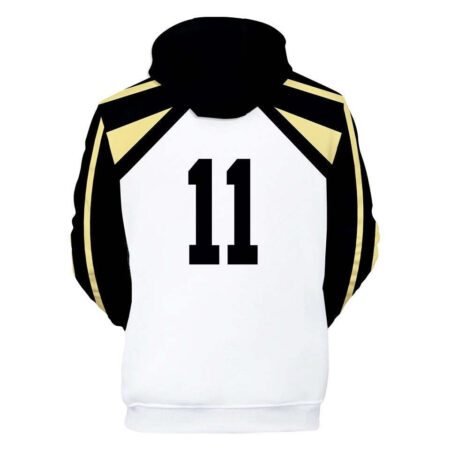 Blusa Jaqueta 3D Full Haruki Komi Academia Fukurodani Haikyuu Anime Top - Imagem 2