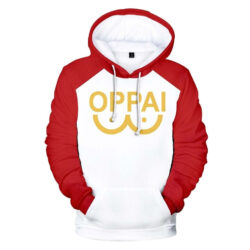 Blusa Jaqueta 3D Full Oppai Saitama Anime One Punch Man Top