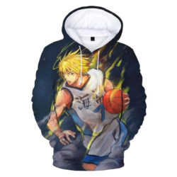 Blusa Jaqueta 3D Full Kise Ryota Kuroko No Basket Anime Top