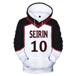 Blusa Jaqueta 3D Full Uniforme Kagami Kuroko No Basket Anime Top