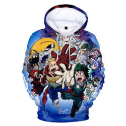 Blusa Jaqueta 3D Full Mirio e Midoriya My Hero Academia Anime Top