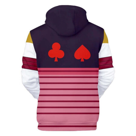 Blusa Jaqueta 3D Full Hisoka Traje Clássico Anime Hunter X Hunter Top - Imagem 2