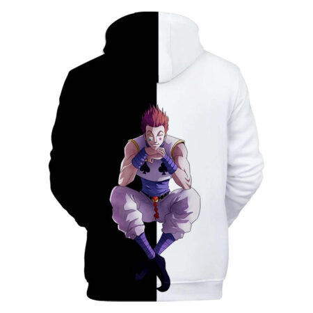 Blusa Jaqueta 3D Full Hisoka Poderes Anime Hunter X Hunter Top - Imagem 2
