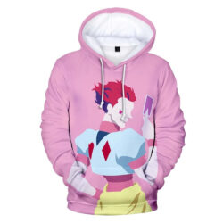 Blusa Jaqueta 3D Full Arte Hisoka Anime Hunter X Hunter Top