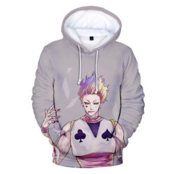 Blusa Jaqueta 3D Full Hisoka Morow Anime Hunter X Hunter Top