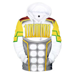Blusa Jaqueta 3D Full Traje Clássico Mirio My Hero Academia Anime Top