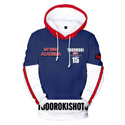 Blusa Jaqueta 3D Full Todoroki My Hero Academia Anime Top