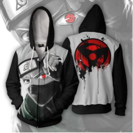 Jaqueta/Blusa/Casaco Kakashi Hatake Anime Naruto