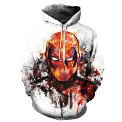 Blusa Jaqueta 3D Full Máscara Deadpool Hq Marvel Top