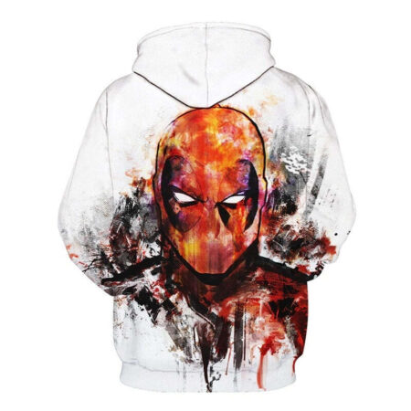 Blusa Jaqueta 3D Full Máscara Deadpool Hq Marvel Top - Imagem 2