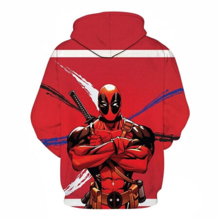Blusa Jaqueta 3D Full Deadpool Personagem Desenho Hq Top - Imagem 2
