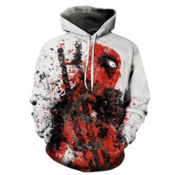 Blusa Jaqueta 3D Full Deadpool Arte Filme Marvel Top