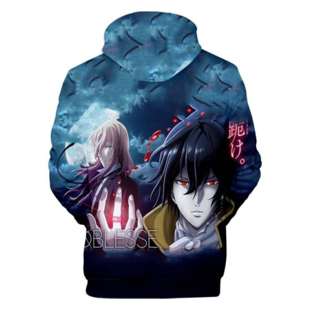 Blusa Jaqueta 3D Full Raizel e Frankenstein Anime Noblesse Top - Imagem 2