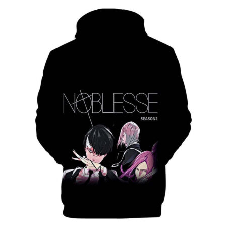 Blusa Jaqueta 3D Full M-21 Takeo e Tao Anime Noblesse Top - Imagem 2