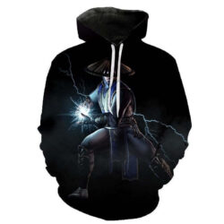 Blusa Jaqueta 3D Full Raiden Game Mortal Kombat Top
