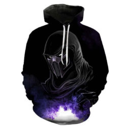 Blusa Jaqueta 3D Full Noob Saibot Game Mortal Kombat Top