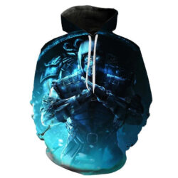 Blusa Jaqueta 3D Full Sub-Zero Filme Mortal Kombat Top