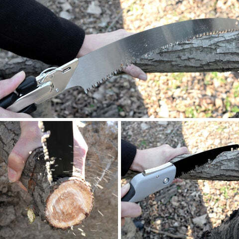 Serra Japonesa Profissional Para Madeira Poda De Galhos Dobrável | Sharp Cuts - Imagem 3