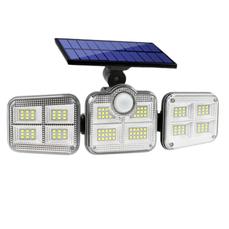 Holofote Solar LED 800W com 3 Cabeças- PowerLight - Image 7