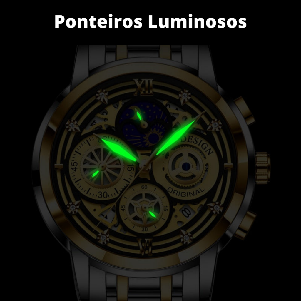 Relógio LIGE 2023 Masculino | Men Plus - Imagem 3