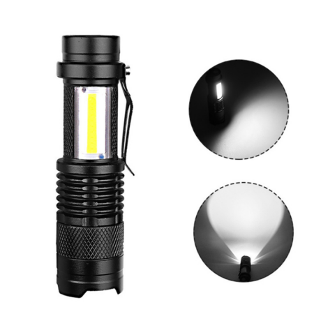 Lanterna Tática Recarregável USB | Super LED Zoom - Imagem 3