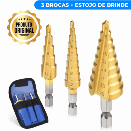 Broca Titânio MaxFuru | Kit Completo + Brindes Exclusivos 🎁 - Imagem 6