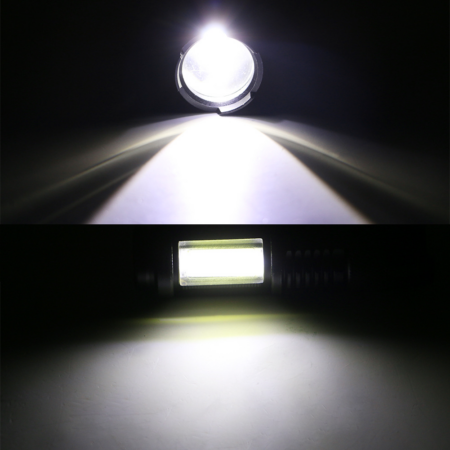 Lanterna Tática Recarregável USB | Super LED Zoom - Imagem 4