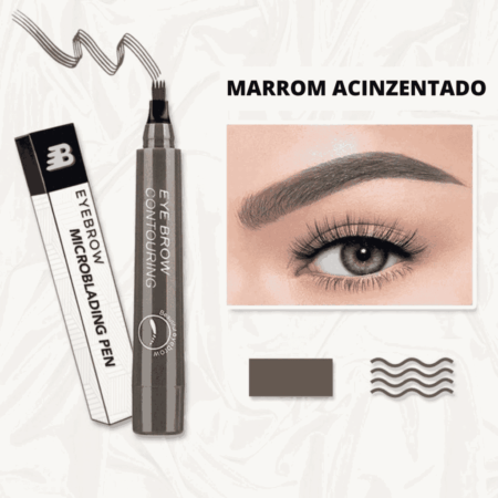 Caneta Delineadora Fio a Fio Para Sobrancelhas | Microblading - Imagem 4