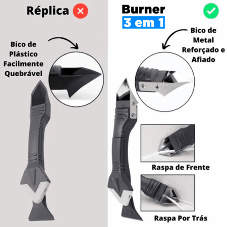 Removedor De Rejunte e Silicone | Burner 3 em 1 - Imagem 4