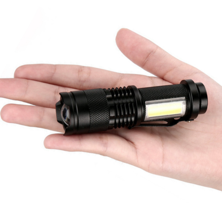 Lanterna Tática Recarregável USB | Super LED Zoom - Imagem 5