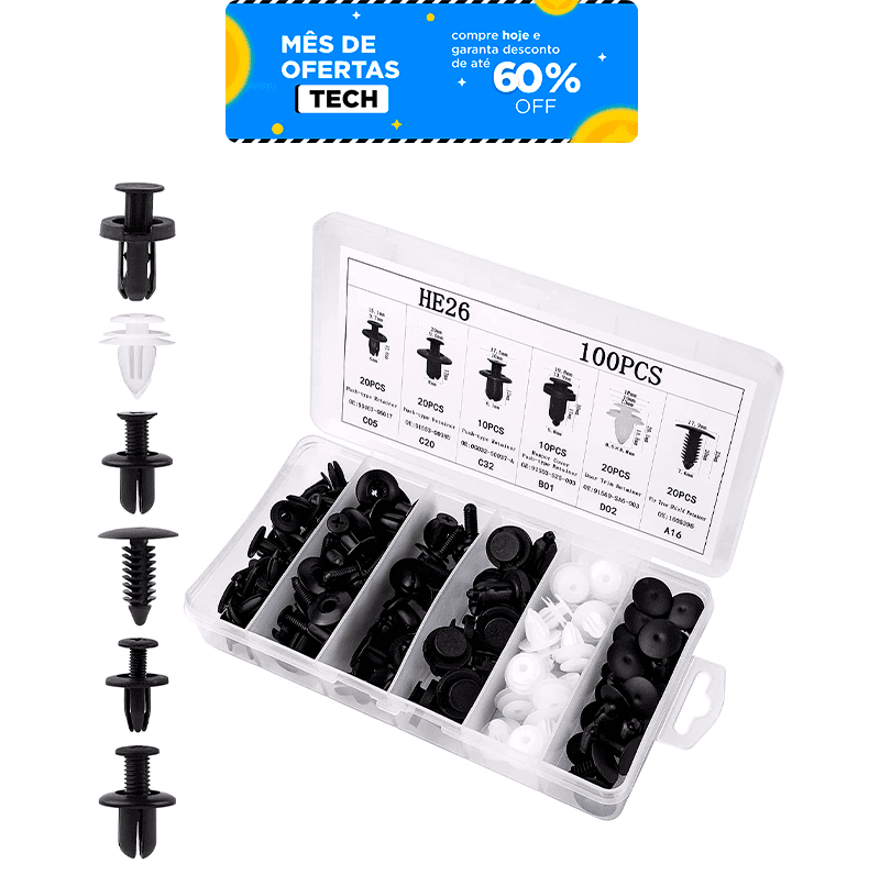 Parafusos fixadores | Kit Completo + Brindes Exclusivos 🎁 - Imagem 3
