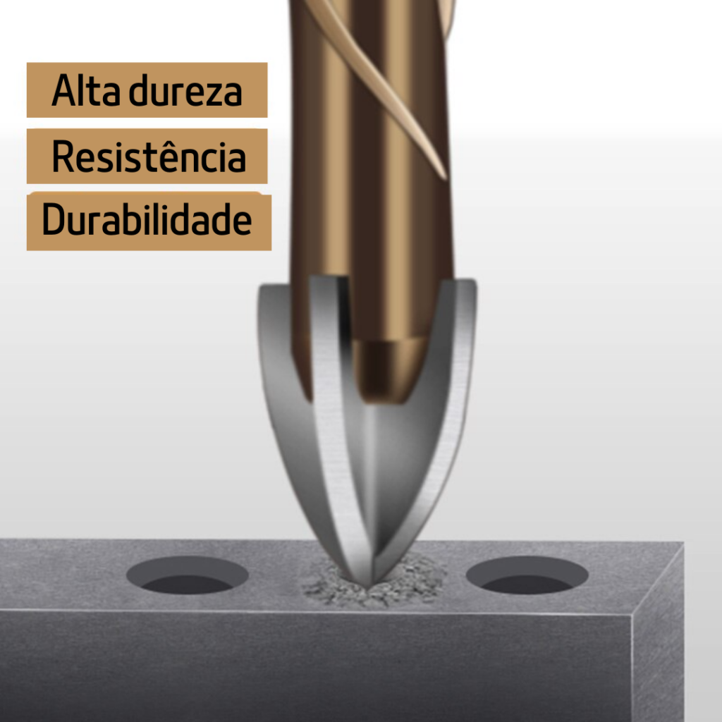 Brocas De Alvenaria | Kit Completo Com 7 Peças - Imagem 3